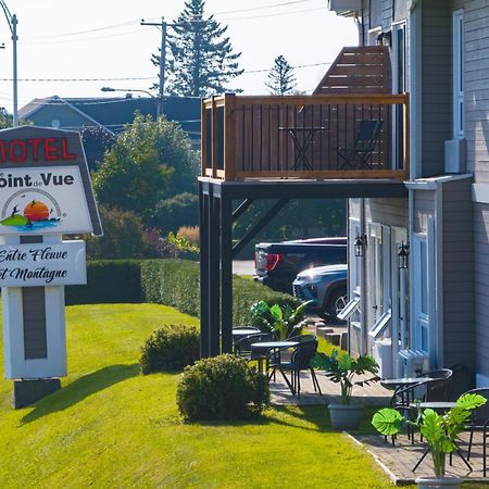 Motel Le Point De Vue La Malbaie Exterior photo