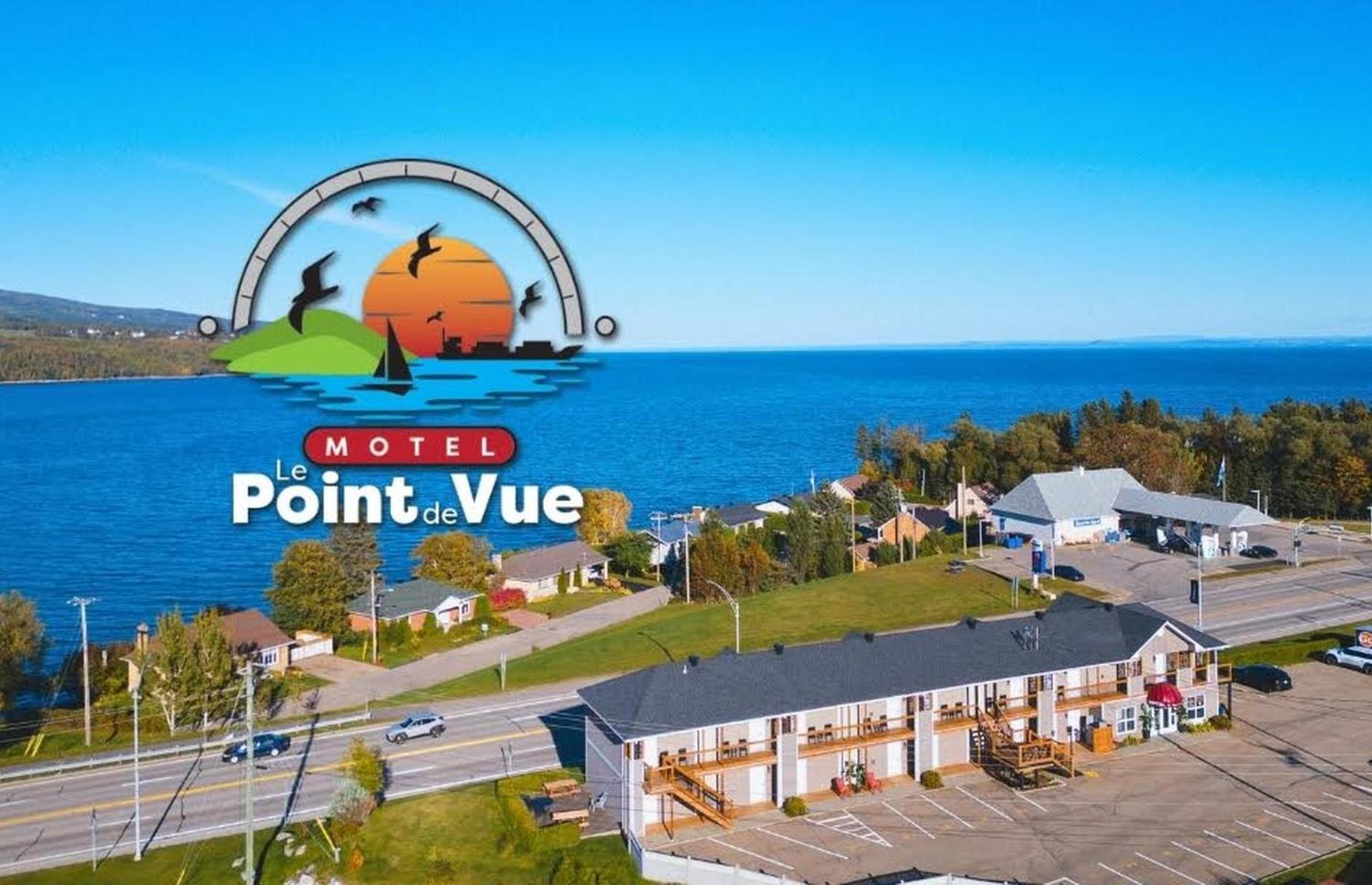 Motel Le Point De Vue La Malbaie Exterior photo