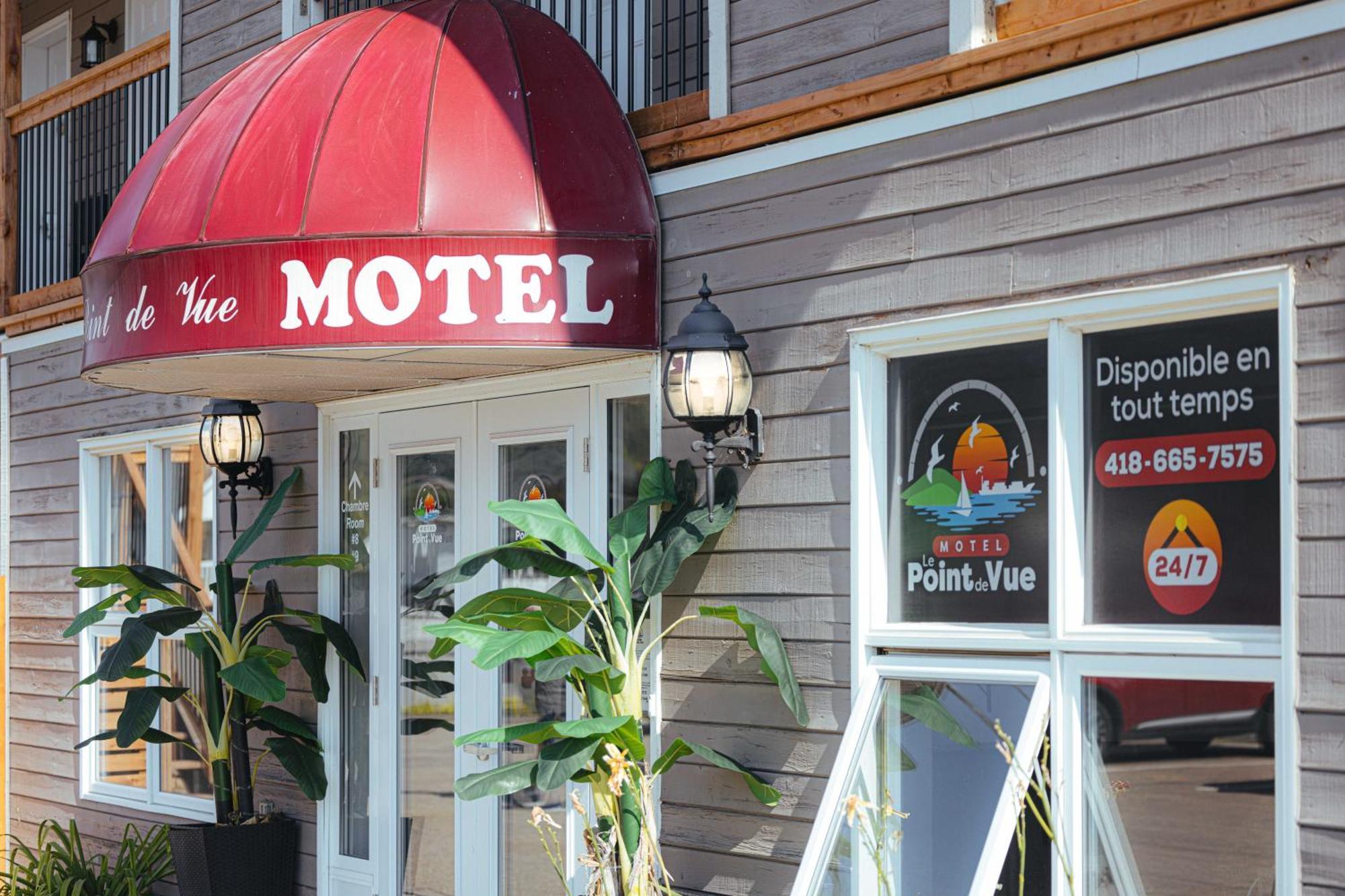 Motel Le Point De Vue La Malbaie Exterior photo