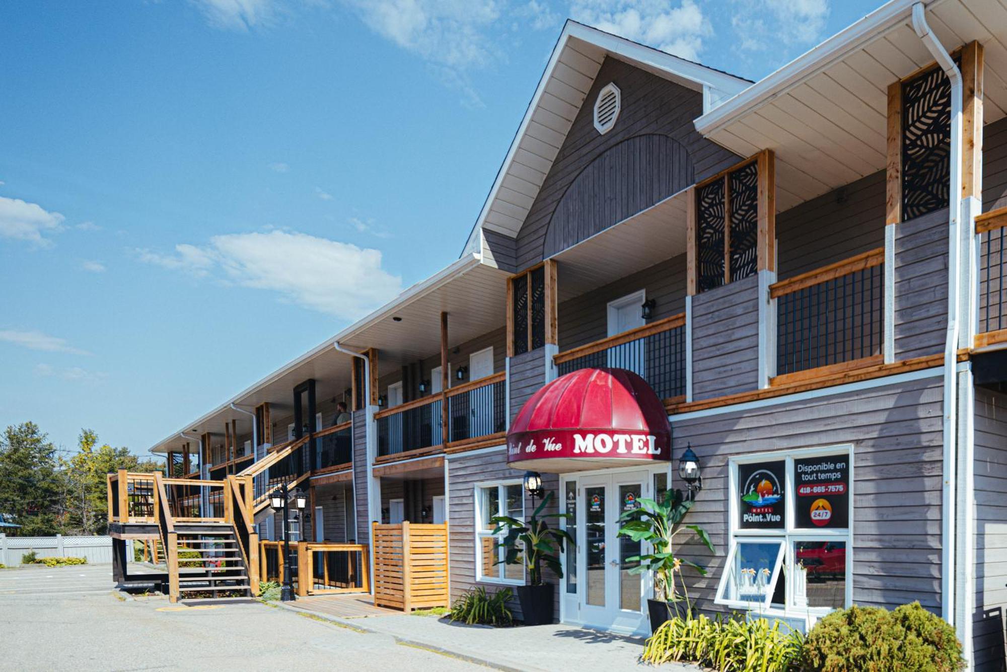 Motel Le Point De Vue La Malbaie Exterior photo